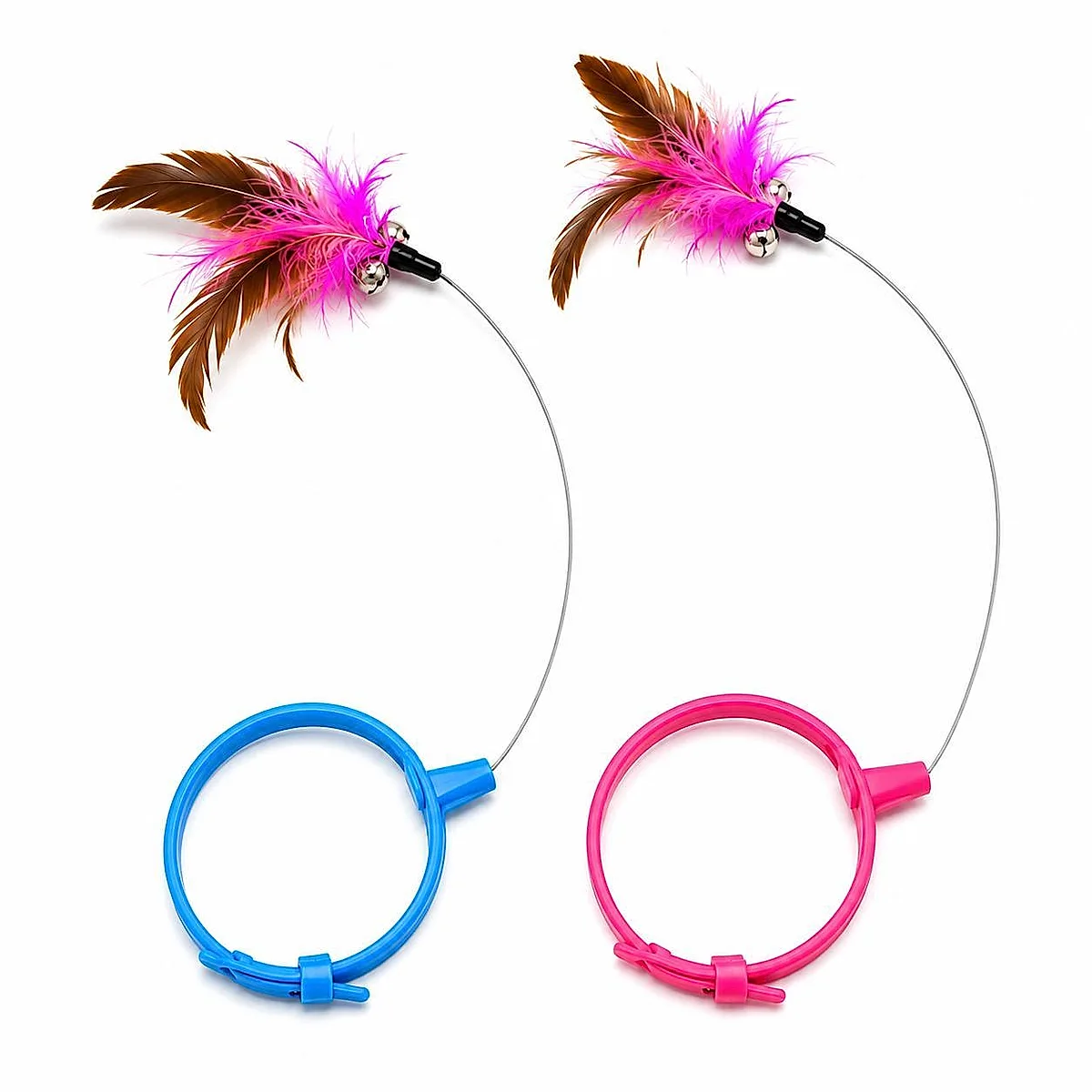 Wearable Cat Feather Collar Toy Interactive Neck-Worn Cat Teaser Automatic - Image 6