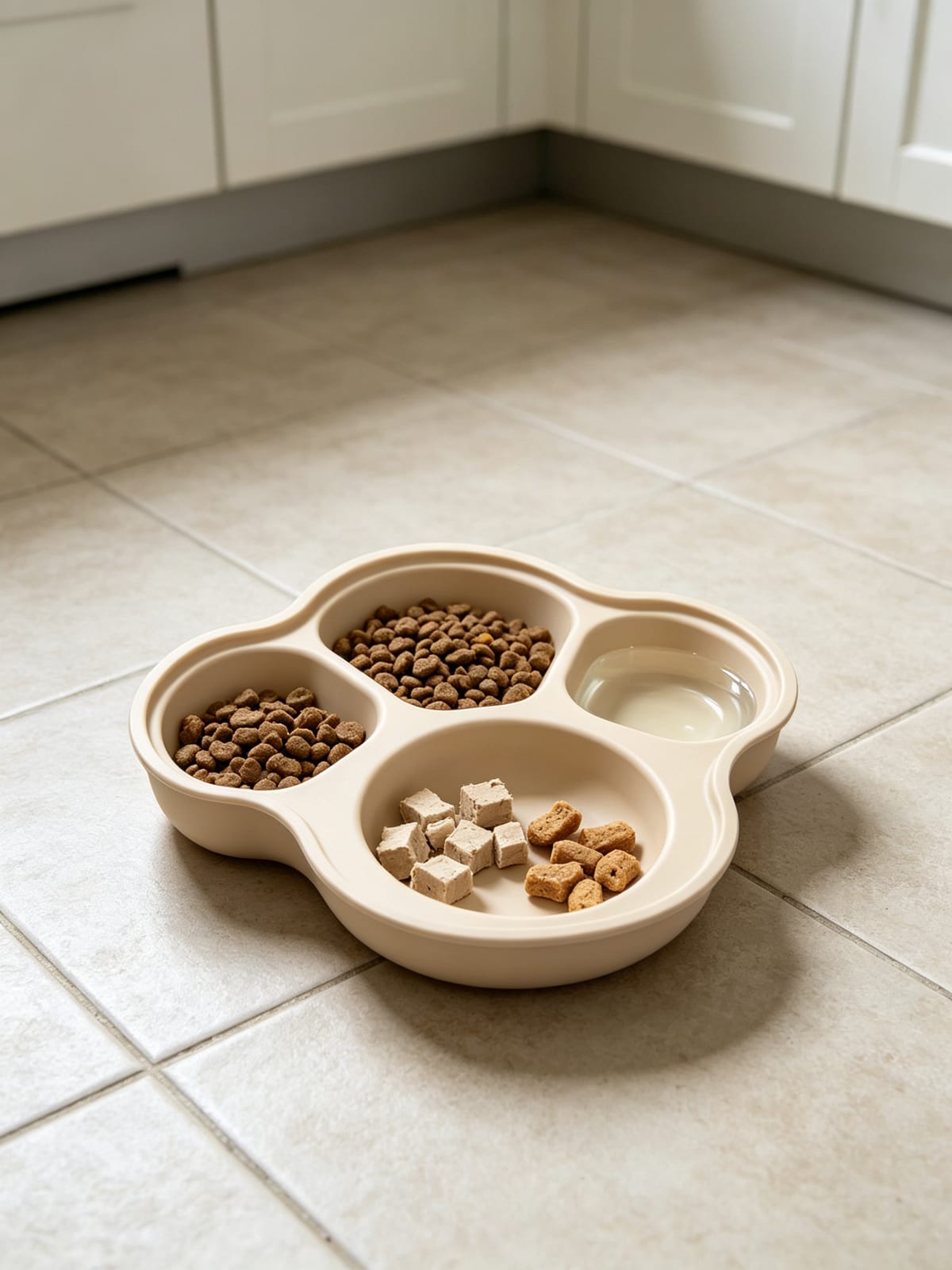 Cat Slow Feeder Mat - 4-Compartment Puzzle Bowl - Image 5