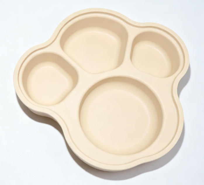 Cat Slow Feeder Mat - 4-Compartment Puzzle Bowl - Image 7